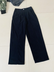 Q129 Quần nhung đen Halara