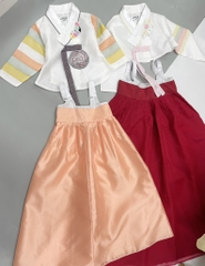 Bộ Hanbok bé gái 7t