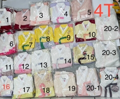 Bộ Hanbok gái chọn màu