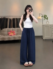 QE25 Quần đũi linen mềm mại