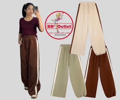 Q128 Quần nỉ nữ ống siêu rộng