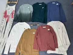 A108a Áo cotton tay dài Aber