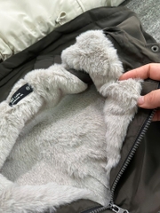 A133 Áo khoác nữ lót lông Net