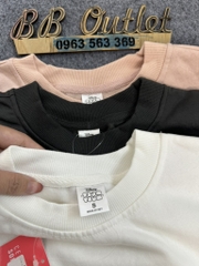 A162 Áo nỉ nữ cổ tròn Net