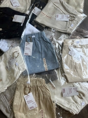 QE22 Quần short nữ linen