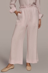 Q142 Quần suông linen Donna