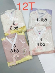Bộ Hanbok gái chọn màu