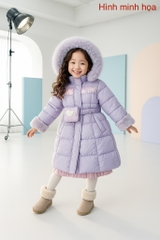 A148 Áo phao lông vũ dáng dài Prm