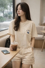 B43 Bộ cotton thỏ