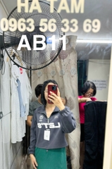 AB11 Áo trẻ em gj cổ khoá