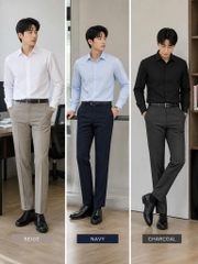QA08 Quần âu nam Chase slim