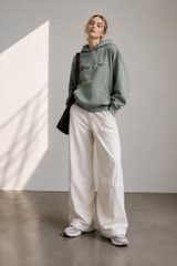 AE37 Áo nỉ charm croptop