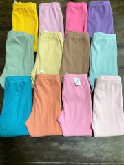 Q136 Quần legging tăm Hàn set 5c