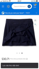 V18 Chân váy đồng phục Hs