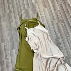 V23 Đầm lụa 2 dây