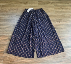 QE19 Quần lanh ống rộng