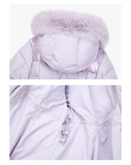 A148 Áo phao lông vũ dáng dài Prm