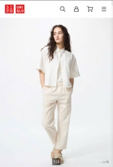 QE40 Quần linen U nấm