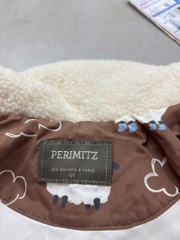 A146 Áo phao cổ lông cừu Prm