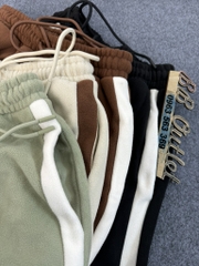 Q128 Quần nỉ nữ ống siêu rộng