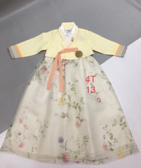 Bộ Hanbok bé gái 4T