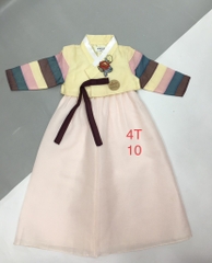 Bộ Hanbok bé gái 4T