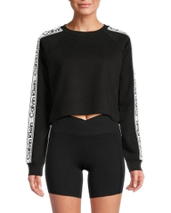 A119 Áo nỉ croptop ck