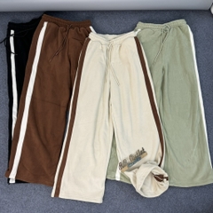 Q128 Quần nỉ nữ ống siêu rộng