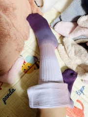 T17 Tất Ombre cổ cao American