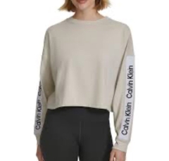 A119 Áo nỉ croptop ck