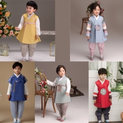H06 Bộ Hanbok bé trai 6y (20-23kg)