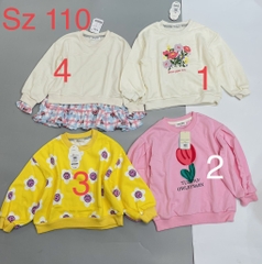 Áo nỉ bé gái Lilipurri & Owleybarn