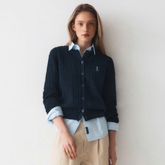 A116 Áo len gấu có cúc