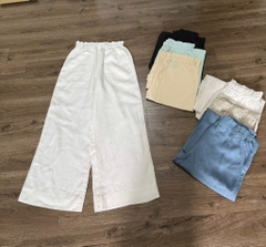 Q142 Quần suông linen Donna