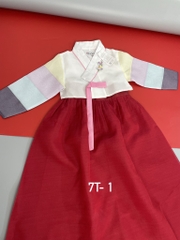 Bộ Hanbok gái chọn màu