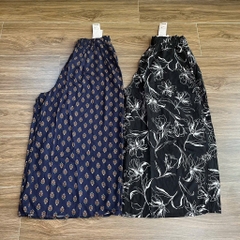 QE19 Quần lanh ống rộng
