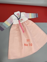Bộ Hanbok bé gái 7t