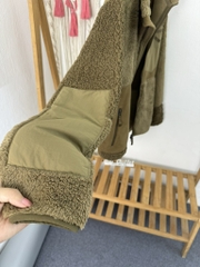 AA24 Áo khoác nỉ lông cừu