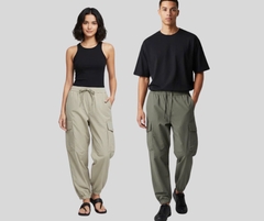 Q123 Quần gió túi hộp Uni