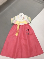 Bộ Hanbok bé gái 4T