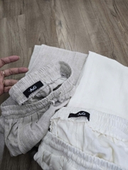 QE02 Quần suông linen Atg