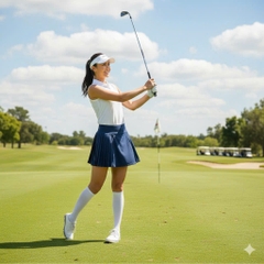 Q141 Chân váy quần đùi tập rbx