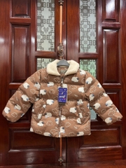 A146 Áo phao cổ lông cừu Prm