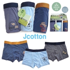 Set 3c Quần sịp đùi bé trai size 12-52kg