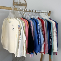 A108b Áo cotton tay dài Vines lớn