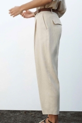 QE13 Quần linen baggy