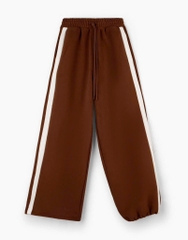 Q128 Quần nỉ nữ ống siêu rộng