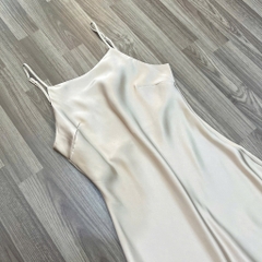 V23 Đầm lụa 2 dây