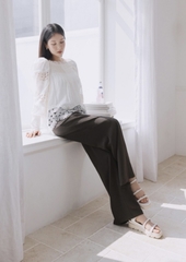 Q73 Quần suông Atg chun