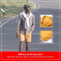 Q05 Quần short ka ki nam Uny